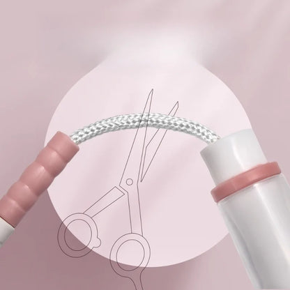 Bamboo Jump Rope for Elementary School Students Kindergarten Children Adjustable Race Racing Outdoor Sports Rope