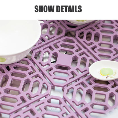 Sink Protectors for Kitchen Sink,Silicone Sink Mats for Bottom of Kitchen Sink Grid Accessory,Non-Slip Sink dish drying Mat