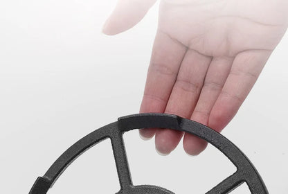 Iron Cookware Stove Top Heat Diffsuser Iron Gas Stove Cooker Ring Reducer For Coffee Maker Shelf Cast Iron Practical Accessories