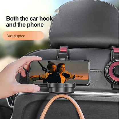 Universal Auto Storage Hanger Car Seat Headrest Hook Organizer Multifunctional Storage Holder for Car Strong for Vehicle