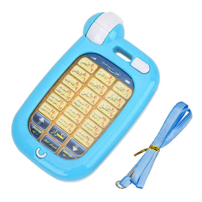 Phone Toys Arabic 18 Chapter Al Quran Islamic Phone Toys Children Early Educational Toy for Toddlers Baby Boys Girls Learning