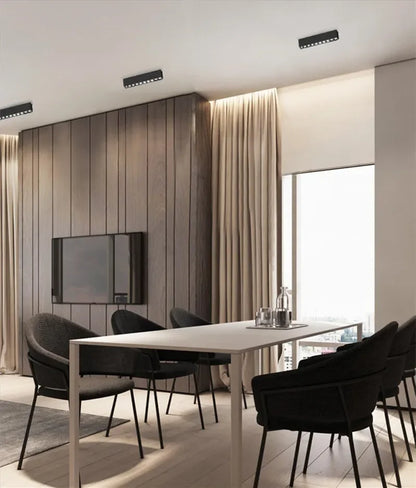 LED Spot Light 10W 20W 30W 40W line light bar creative linear long strip living room corridor light Surface Mount