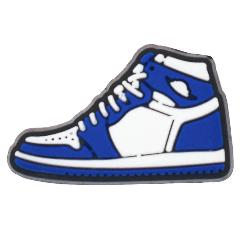 Sport Shoe Charms for Crocs Accessories Charms Clogs Bubble Slides Sandals PVC Shoe Decorations Party Gifts