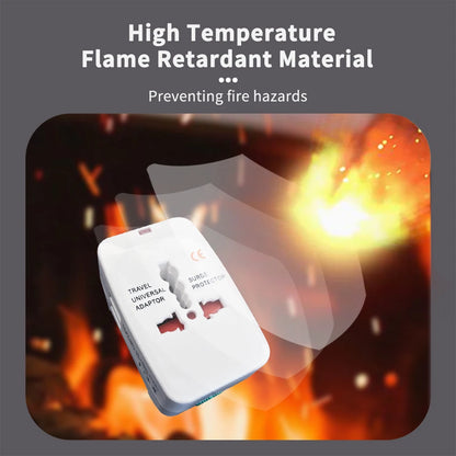 Universal Travel Adapter With 2 USB Ports Power Charger Adapter Outlet Converter Socket Plug Adaptor Connector EU UK US AU