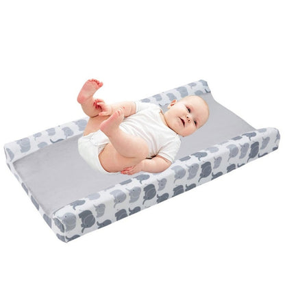 Portable Baby Changing Pad Cover Soft Breathable Changing Table Sheets Newborn Infant Changing Pad Covers for Babies A2UB