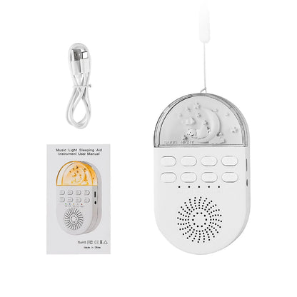 Portable White Noise Machine For Sleeping Baby Sleep Aid Noise Machine Kids Sleep Night Light 24 Natural Sounds Baby Sleeper