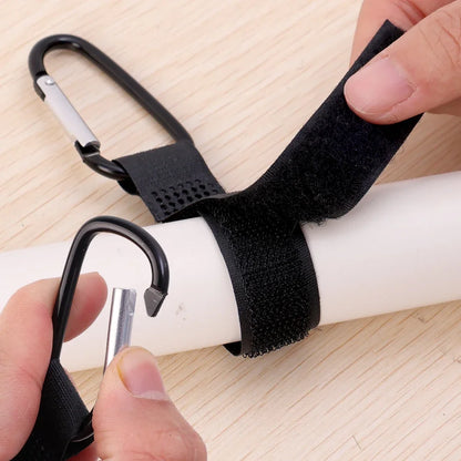 1-10Pcs Baby Stroller Hooks Clip Multifunctional Organizer Clasp Hook And Loop Baby Stroller Hanging Hook Storage Accessories