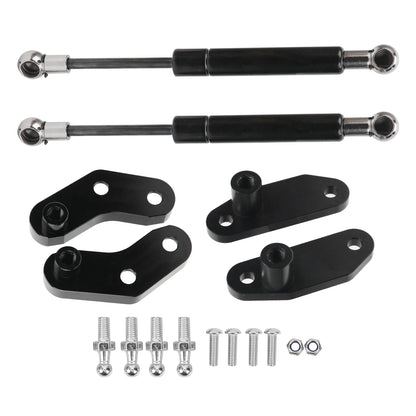 Door Opener Kit Anodized Iron Door Support Rod Fit For Can‑Am Maverick X3 2017‑2020 Front Rear