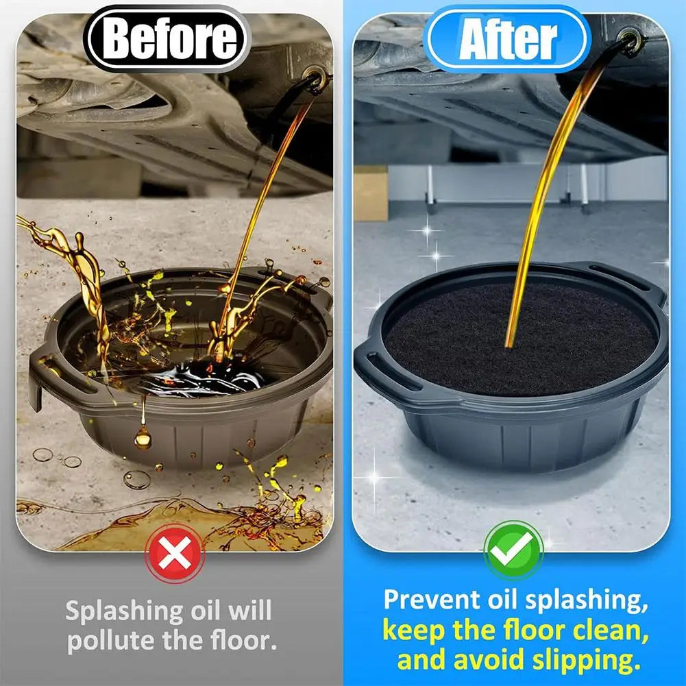 2PCS 38cm Oil Drain Pad Oil Change Pan No Splatter Pad For Car Changing Oil Transmission Drain Pan Car Accessories