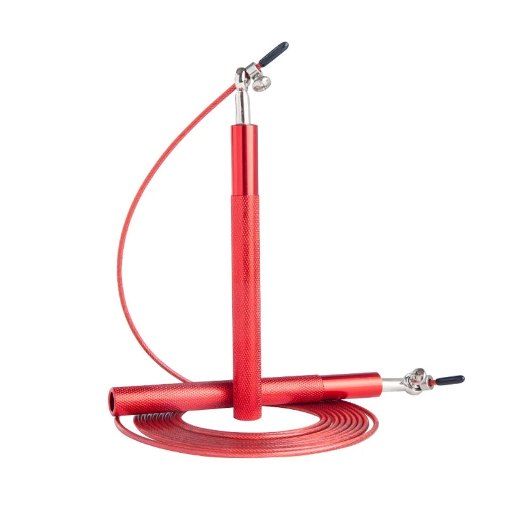 3 Meters Speed Skipping Rope Adjustable 360° Swivel Ball Bearing Boxing Skipping Rope Steel Wire Aluminum Alloy