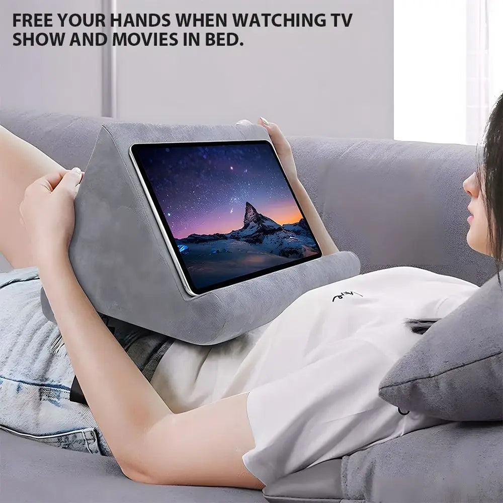 Tablet Pillow Stand Multi-function Tablet Phone Stand Cushion for IPad Mobile Phone Laptop Holder Support Bed Tablet Bracket