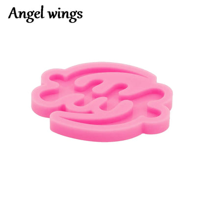 DY1206 African Tribal Symbols Badge Reel Mold Epoxy Resin, Medical,Medical, Physical Therapy, Pharmacy Nursing Chocolate Moulds