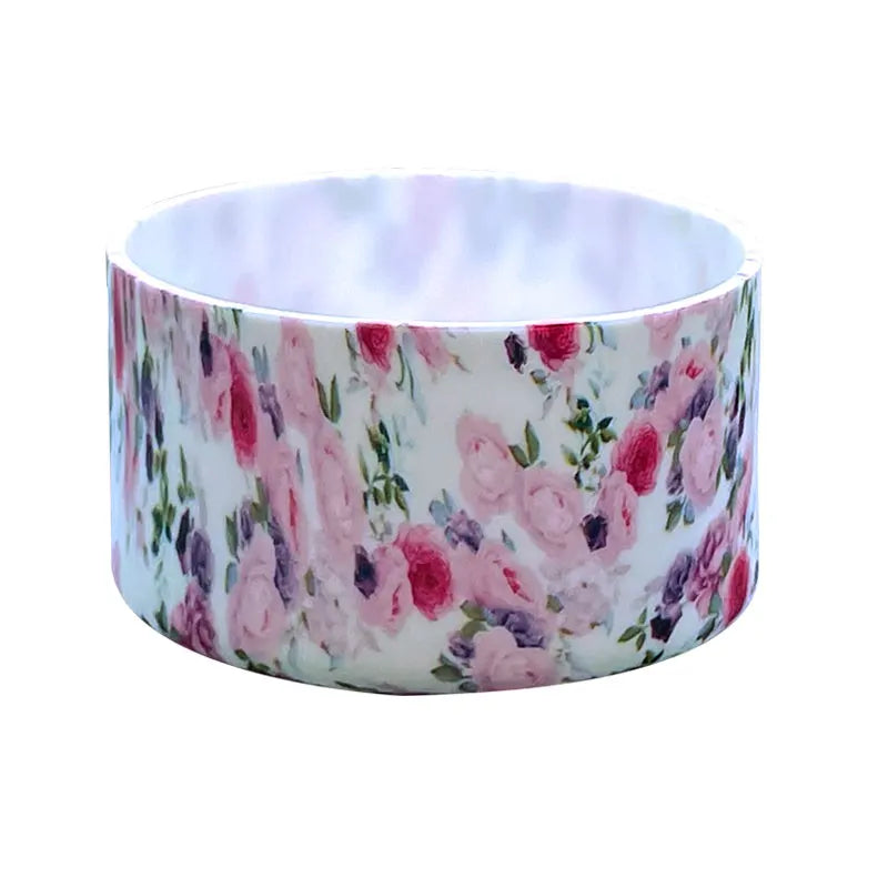 Protective water transfer printing Silicone Boot Compatible with Tumbler 20-40oz & Hydro Flask Water Bottle 12-24oz