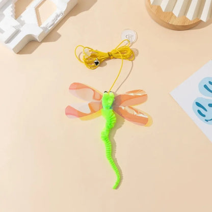 Interactive Cat Toy Hanging Simulation Cat Game Funny Self-hey Toys for Kitten Playing Teaser Wand Games Cat Supplies