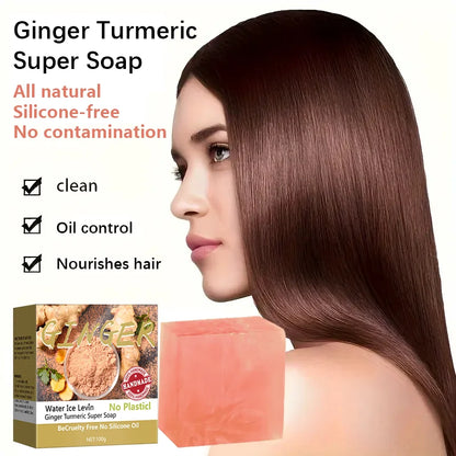 Turmeric Super Soap Shampoo Cold Process Soap Shampoo Shampoo Bar Pure Plant Shampoo Shampoo Hair Treatment