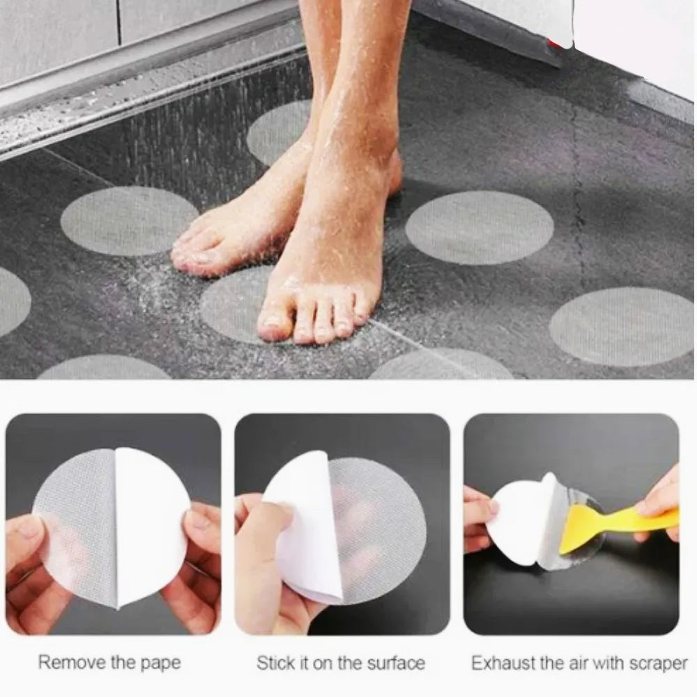 New Anti-Slip Strips Shower Stickers Bath Safety Strips Transparent Non Slip Strips Stickers for Bathtubs Showers Stairs Floors