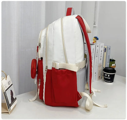 Middle School Student School Backpack School Bags Girls Kids Schoolbag Primary School Backpack Travel Student Book Bag mochilas