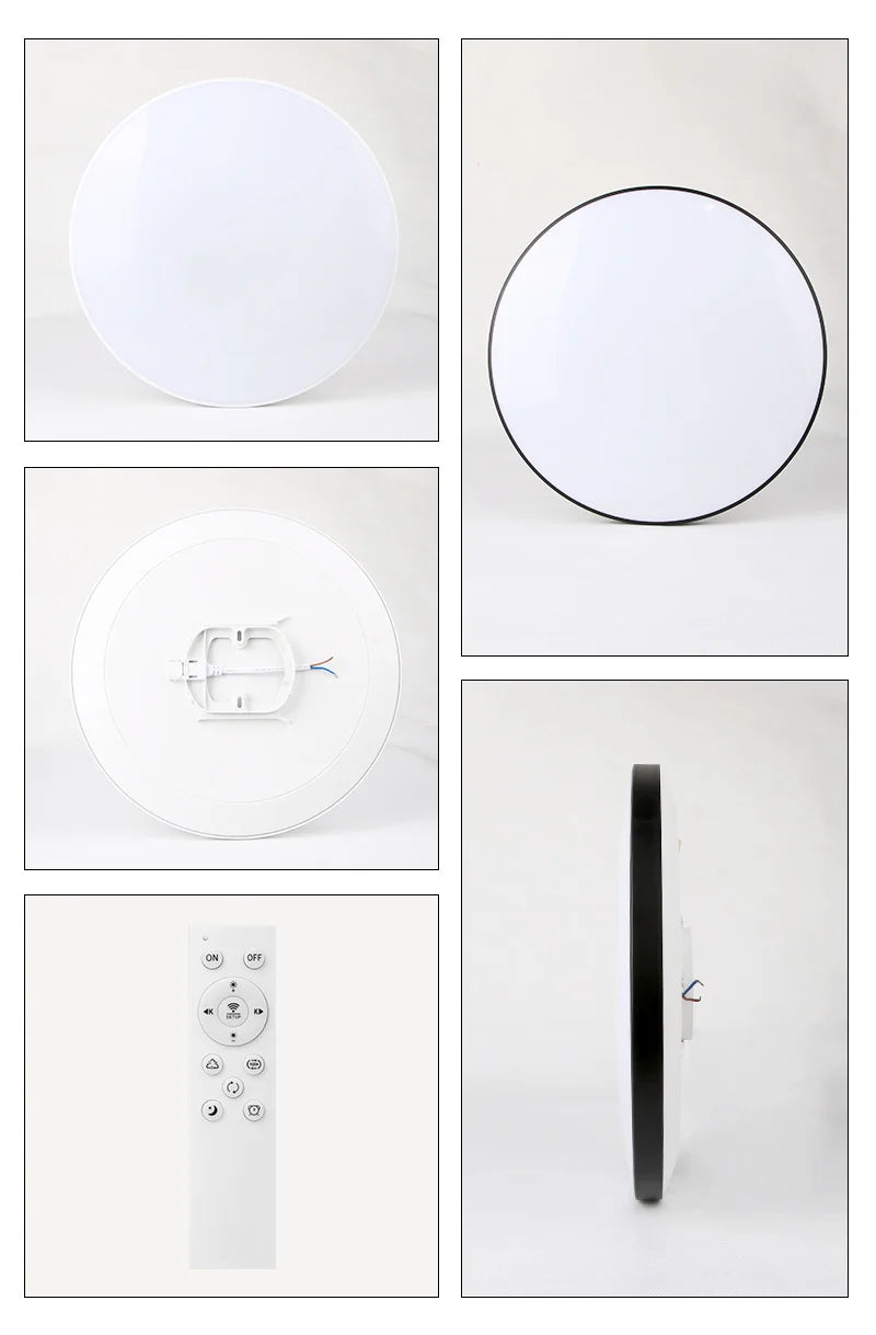 2025 NEW Smart lamp Led RGB Ceiling Light 24W/40W AC85V-265V Ultra Thin Bluetooth APP Control Lamps for room led light version