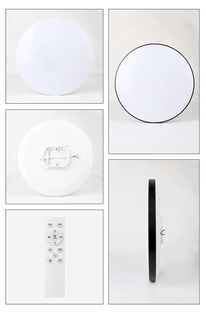 Smart lamp Led RGB Ceiling Light 24W Dimmable 110V-265V Ultra Thin Bluetooth APP Control Lamps for room led light Global version