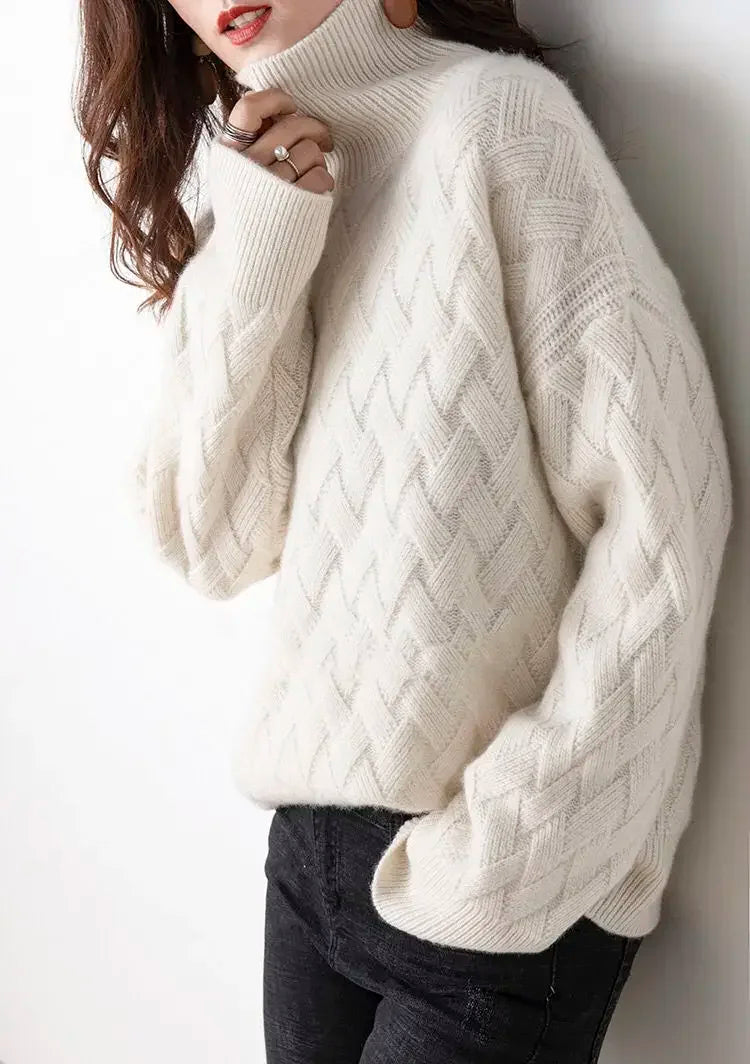 Oversize Thick Sweater S- XLWomen Loose Sweater Winter Casual Chic Cashmere Pullovers Pullover Female Long Sleeve