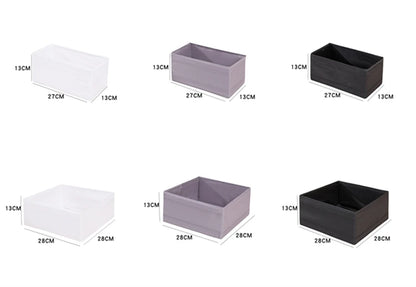 Underwear Organizers Of Cabinets And Drawers Wardrobe Clothes Bra Organizer For Underwear Socks Pants Home Foldable Storage Box