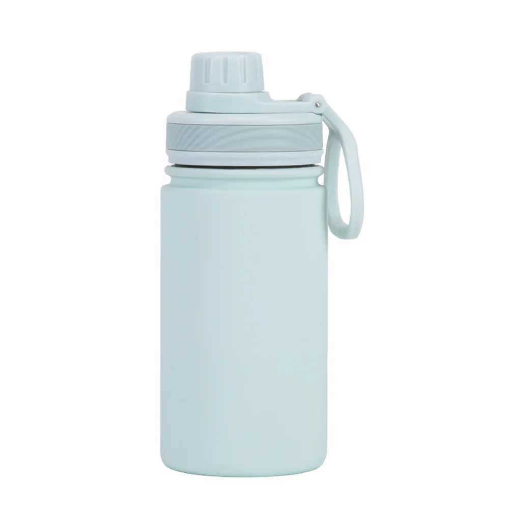 350ml Stainless Steel Sports Water Bottle, 316 Stainless Steel Sports Handle Cover, Outdoor Sports Insulated Thermos
