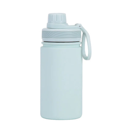 350ml Stainless Steel Sports Water Bottle, 316 Stainless Steel Sports Handle Cover, Outdoor Sports Insulated Thermos