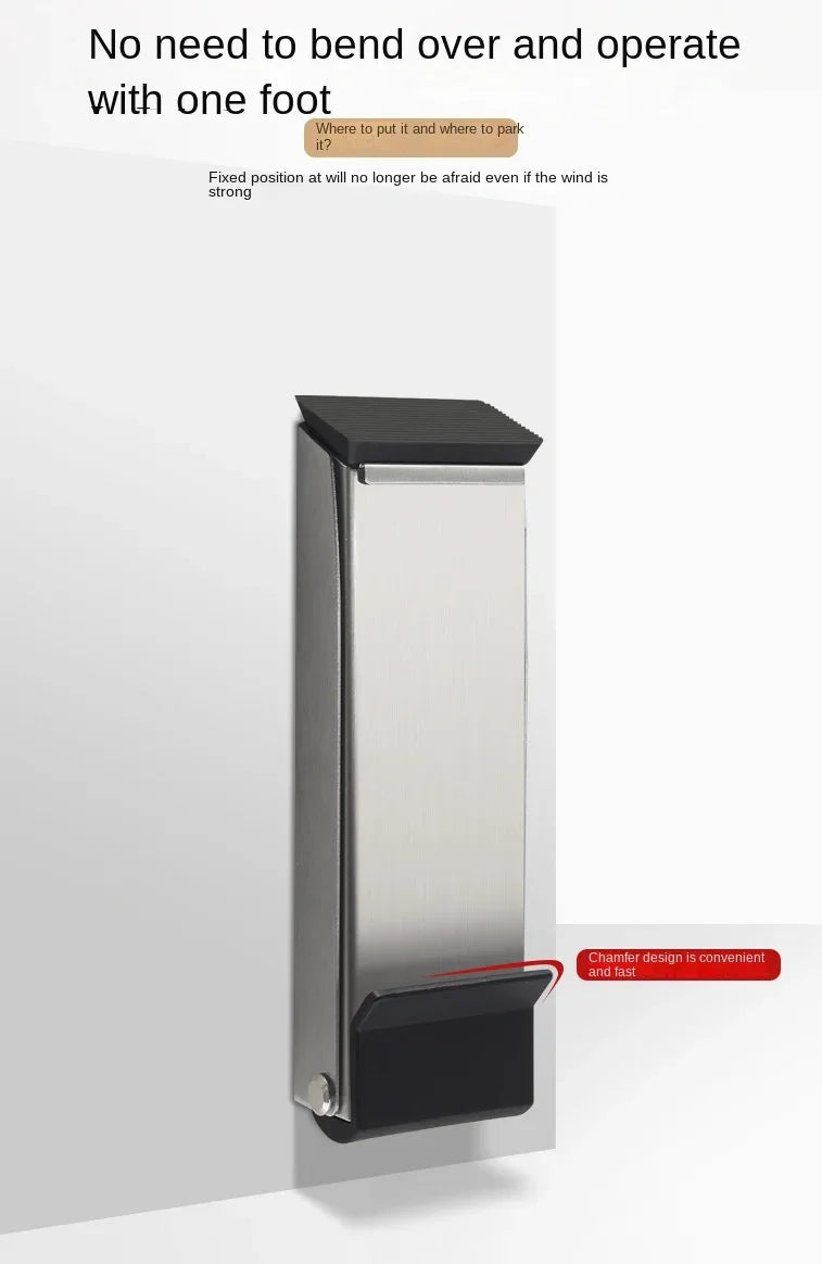 Door Stopper Door-entry Windproof Stopper Door Stopper Anti-collision Safety Door Stoppers Home MagnetDoor Stapper