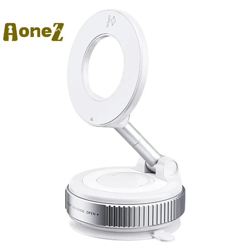 Universal Foldable Car Mount Magnetic Phone Holder 360 Adjustable Rotate All Phones Perfect Gift for Car Lovers Easy Use
