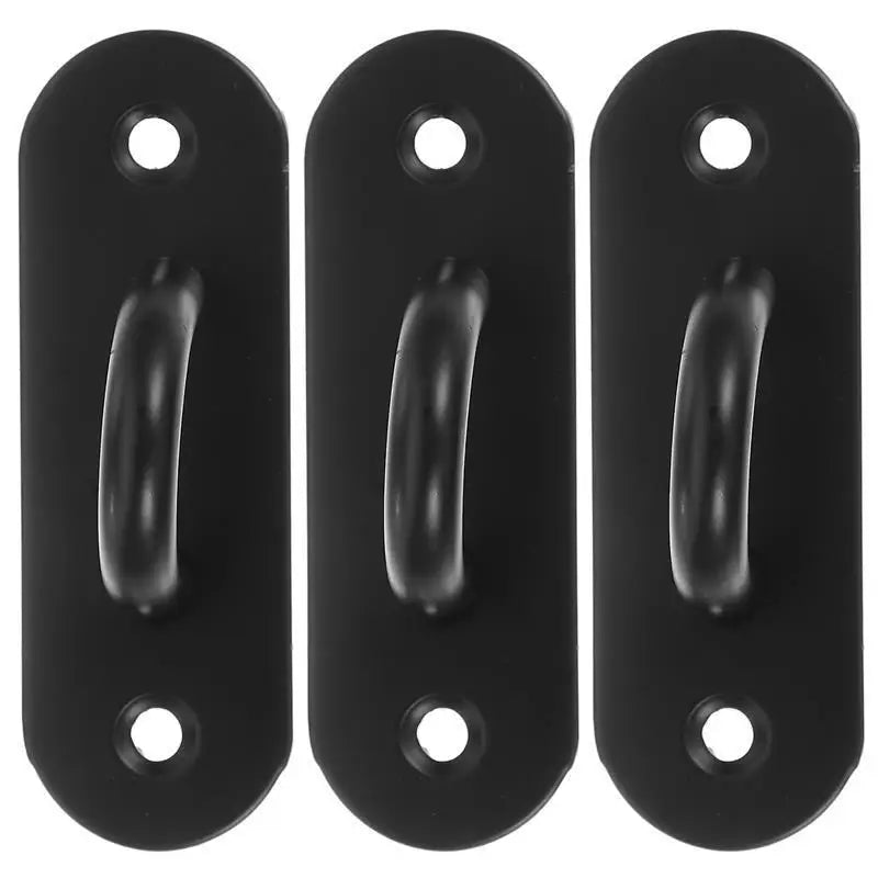 3 Pcs Wall Anchor Ceiling Hangers Resistance Bands Clothes Rack Hammock Hooks Yoga Strap Swing for Exercise Station