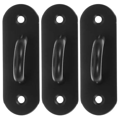 3 Pcs Wall Anchor Ceiling Hangers Resistance Bands Clothes Rack Hammock Hooks Yoga Strap Swing for Exercise Station