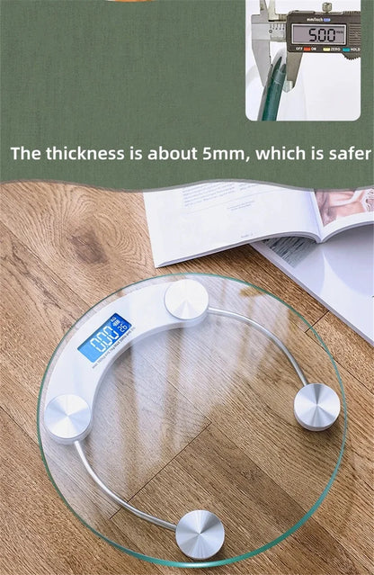 Electronic Weight Scale Household Smart Electronic Scale Glass Scale Into Human Scale Weighting Digital Bathroom Scales