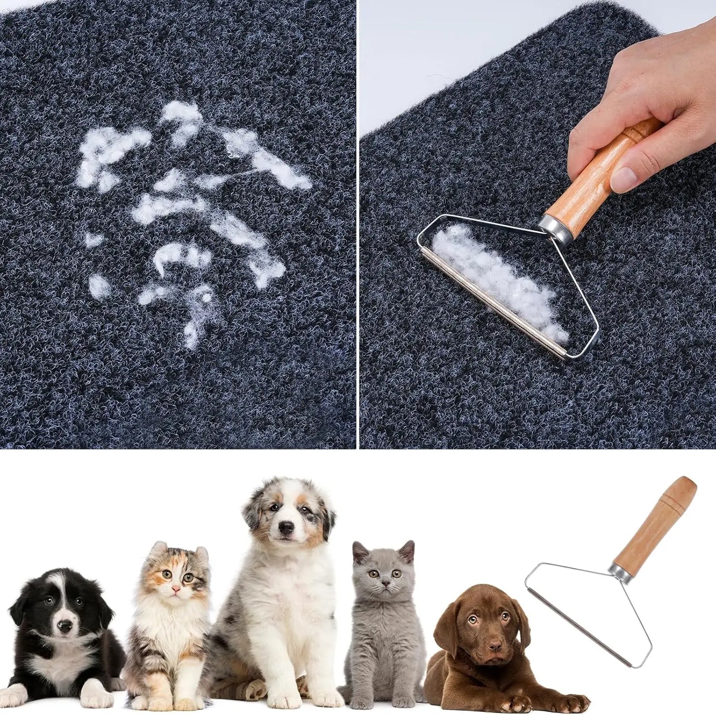 Portable Lint Remover Pet Dog Cat Hair Remover Brush Fabric Cleaner Cleaning Brush Fuzz Fabric Shaver Carpet Cleaning Supplies