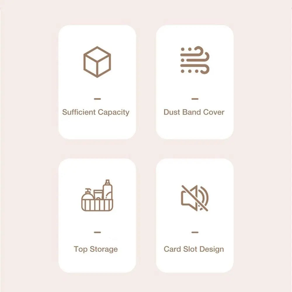 Cable Storage Cases Power Strip Boxes Cord Hider and Management Box Flexible Wire Storage Extension Hider for Desk Home Kitchen