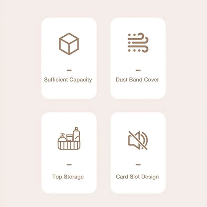 Cable Storage Cases Power Strip Boxes Cord Hider and Management Box Flexible Wire Storage Extension Hider for Desk Home Kitchen