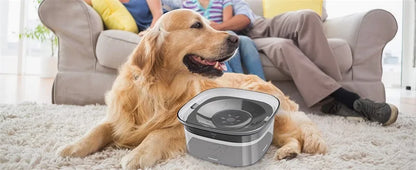 2L Dog Water Bowls Pet  Floating Drinking Bowls Cat Anti Wet Mouth Anti Splash Large Capacity Drinker For Small Mid Large Dog