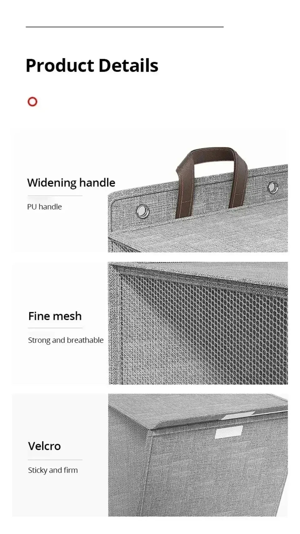 Household Laundry Baskets Foldable Bathrooms Laundry Baskets Large Capacity Multifunctional Waterproof Clothes Storage Basket