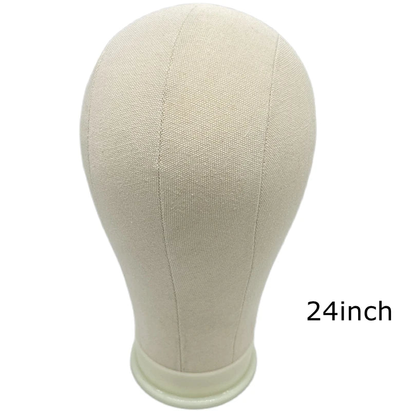 Canvas Block Head Training Mannequin wig Head Display Styling Mannequin Manikin Head Wig Stand wig head Stand
