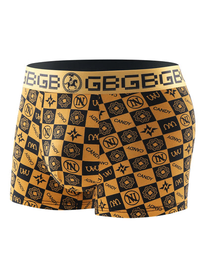 10Pcs Men's Underwear Soft Breathable Comfortable Men's Pants Athleisure Domineering Fashionable Trendy Men's Boxers Briefs