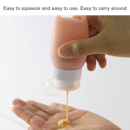 40/60/90ML Silicone Travel Bottles Leak Proof Refillable Travel Accessories Toiletries Containers Travel Cosmetic Tube #