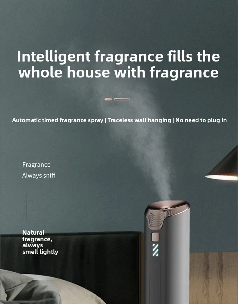 New Auto Spray Diffuser: Smart Timer 5 Adjustable Mists! Home Office Aromatherapy Air Freshener Quiet & Easy Difusor De Aroma