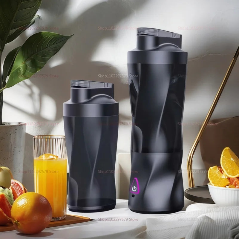 Portable Juicer Blender USB Rechargeable 700ML Large Capacity Fruit Mixer Smoothie Cup for Outdoor Travel Workout Fresh Juice.