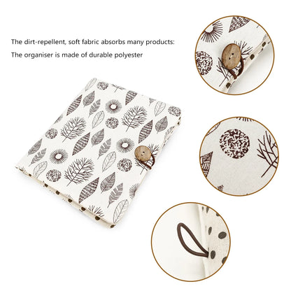 Portable Baby Diaper Bag Stroller Nappy Bags Newborn Quilted Button Diaper Storage Multifunctional Organizer Babies Accessories