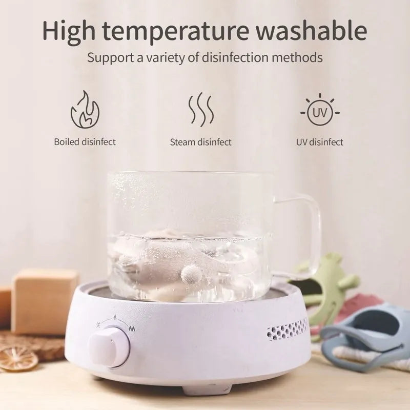 Baby Silicone Teethers Animal Food Grade Silicone Baby 0-12 Toys Silicone Teeth Grinding Stick Newborn Pacifier Accessories Toys