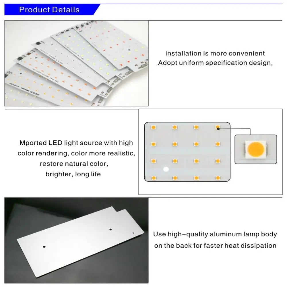 Smart LED Lamp Beads DIY LED Bulb Spotlight Lighting Beads LED Chip for Floodlight Outdoor Lighting Chip for LED Street Lamp