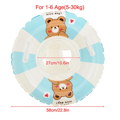 Children's Inflatable Swimming Floating Mat Inflatable Swimming Ring Pool Mat Air Mattresses Lifebelt Swimming Pool Accessories