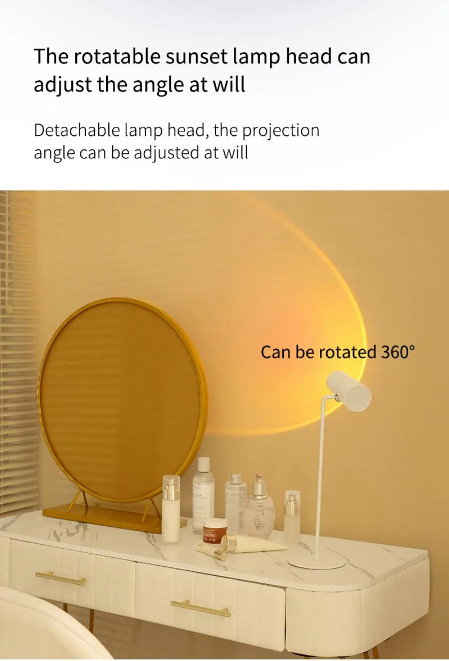 LED Table Lamp for Study Eye Protection USB Touch Dimming Reading Light Flashlight Bedroom Bedside Decor Photo Sunset Desk Lamps