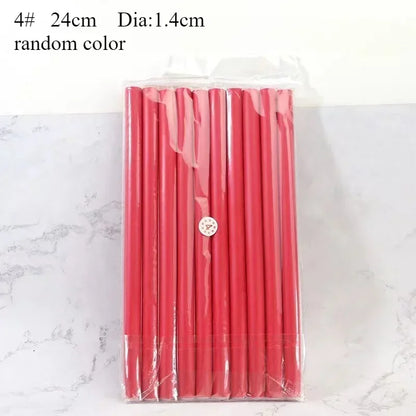 20pcs Flexible Hair Curling Rod Hair Curler Makers Soft Foam Bendy Twist Curls Flexi Rollers Styling Tools Hair Roller