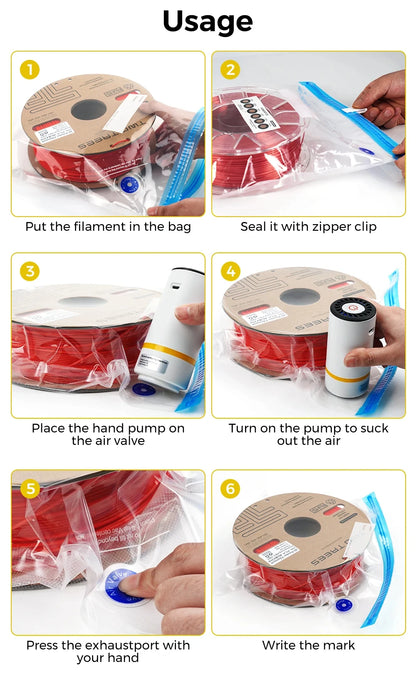 Vacuum Sealed Food Bags Food Storage Bag with Sealing Pump Household Food Sealer Air Valve Bag Food Storage Bag
