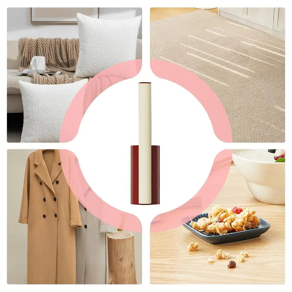 Lint Roller | Tearable Lint Remover | Sticky Lint Remover for Pet Hair Portable Hair Roller for Clothes Sofa Furniture